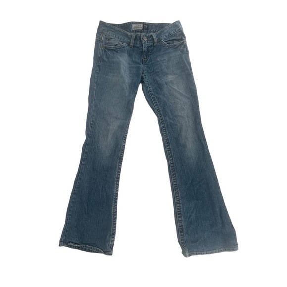 Aeropostale Hailey Skinny Flare Jeans Size 1/2 Short Women’s - Picture 1 of 5